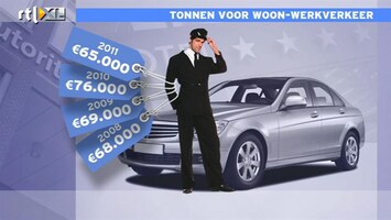 RTL Z Nieuws AFM in 4 jaar voor één bestuurder 2,5 ton kwijt aan chauffeursdiensten