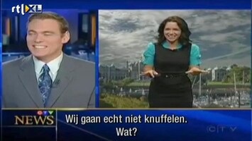 Editie NL Reporter loopt blauwtje bij knappe weervrouw