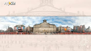 RTL Boulevard Tentoonstelling Panoramadoek Kroning Willem-Alexander