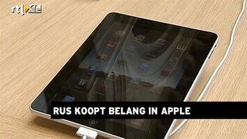 RTL Z Nieuws Rus koopt belang in Apple