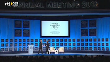 RTL Z Nieuws Cameron spreekt op Wereld Economisch Forum in Davos