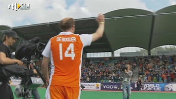 RTL Nieuws Teun de Nooijer voor het laatst op het hockeyveld