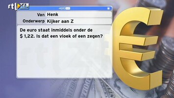 Special: De Kijker Aan Zet De euro staat inmiddels onder de 1 dollar 22. Is dat een vloek of een zegen?