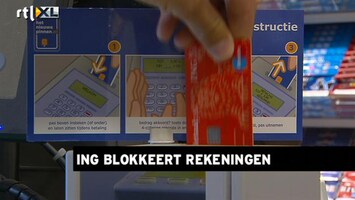 RTL Z Nieuws ING blokkert tientallen rekeningen