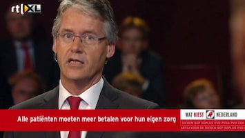RTL Nieuws Slob en Rutte: zorgkosten zullen moeten stijgen