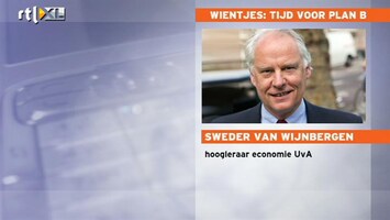 RTL Z Nieuws Sweder van Wijnbergen veegt vloer aan met plan Wientjes