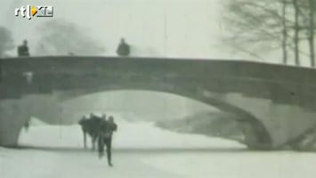 RTL Nieuws Beeld opgedoken van Elfstedentocht 1941