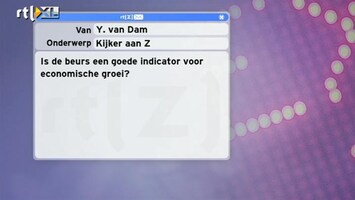 Special: De Kijker Aan Zet Is de beurs een goede indicator voor economische groei?