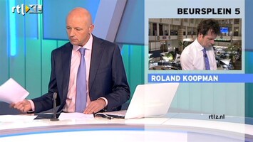 RTL Z Nieuws 12:00 Goed nieuws over de eurocrisis, is het wel goed nieuws?