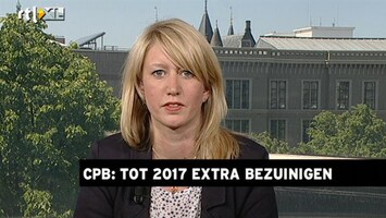 RTL Z Nieuws Volgend kabinet moet verder bezuinigen'