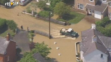 RTL Nieuws Overstromingen overvallen Midden-Wales
