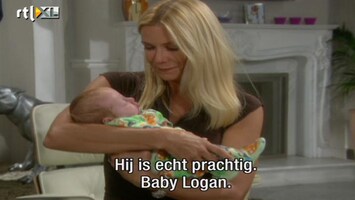 The Bold And The Beautiful Familie blij met baby Logan