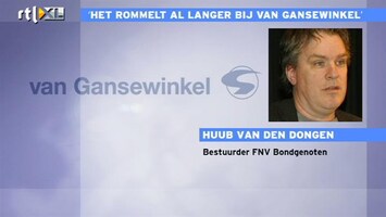 RTL Z Nieuws FNV eist goede uitleg Van Gansewinkel
