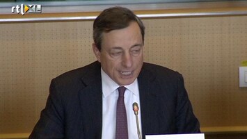 RTL Z Nieuws Draghi voorzichtig optimistisch over 2013