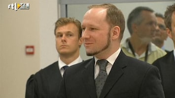 RTL Nieuws 'Breivik oogt tevreden met vonnis'