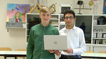 Profielwerkstuk van Yahya en Ted (17) helpt kanker opsporen