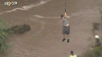 RTL Nieuws Automobilisten gered bij overstromingen Arizona