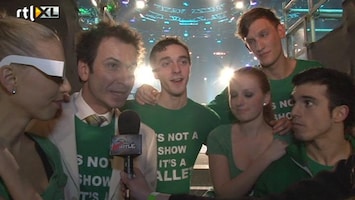 The Ultimate Dance Battle Backstage: reactie Team Thom