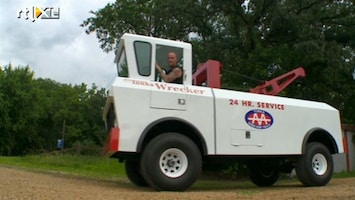 RTL Nieuws Fan bouwt 'life-size' Tonka-truck