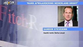 RTL Z Nieuws Delta Lloyd: rentestijging bij eventuele downgrade valt mee