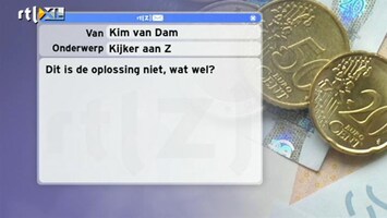 Special: De Kijker Aan Zet Dit is de oplossing niet, wat wel?