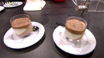 Carlo & Irene: Life 4 You Driekleurige chocoladeterrine als dessert