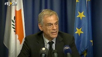 RTL Z Nieuws Minister van Financiën Cyprus stapt per direct op