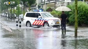 RTL Nieuws Wateroverlast in Zandvoort