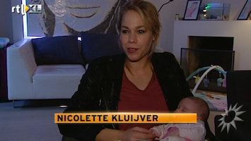RTL Boulevard Op kraambezoek bij Nicolette Kluijver