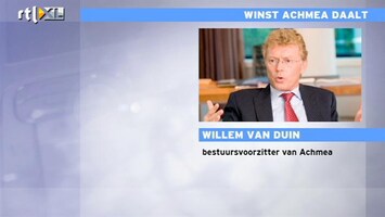 RTL Z Nieuws Achmea behaalt fors minder winst
