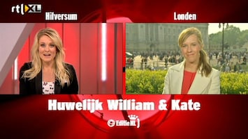 Editie NL Vanessa over huwelijk William en Kate