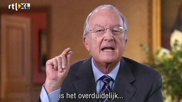 RTL Nieuws Koning Albert boos op politici België