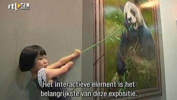 RTL Nieuws Op de foto met interactief 3D-schilderij