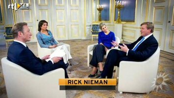 RTL Boulevard Rick Nieman over het TV interview Willem-Alxander en Maxima