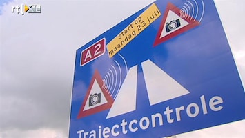 RTL Nieuws Trajectcontrole op A2 van start