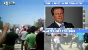 RTL Z Nieuws Pechtold wil Shell uit Syrië hebben