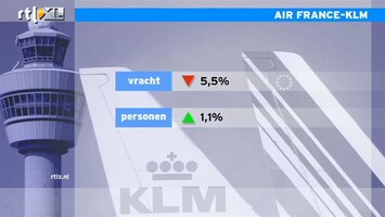 RTL Z Nieuws Het blijft beroerd gaan bij vrachtvervoer Air France-KLM