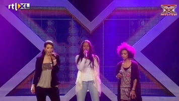 X Factor Trioronde: Valentina, Samayra en Rochelle
