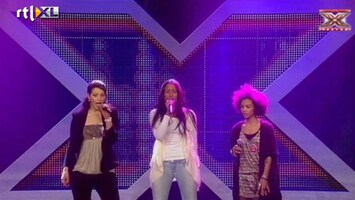 X Factor Trioronde: Valentina, Samayra en Rochelle