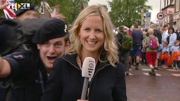 RTL Nieuws Goede sfeer bij wandelaars Vierdaagse