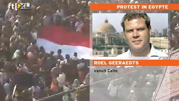 RTL Z Nieuws Demonstranten Egypte eisen aftreden militaire raad