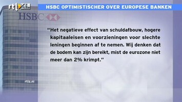 RTL Z Nieuws 10:00 HSBC: leed Europese bankensector is geleden
