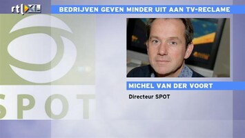 RTL Z Nieuws 'Geen zorgen over daling advertenties op tv'