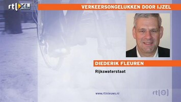 RTL Z Nieuws Rijkwaterstaat: automobilisten moeten voorzichtig rijden