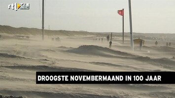 RTL Z Nieuws Droogste november in 100 jaar