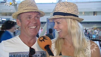 RTL Boulevard Sonja Bakker geeft ja-woord op zonnig Ibiza