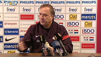 RTL Sport Inside Persconferentie met Dick Advocaat