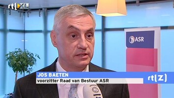RTL Z Nieuws ASR-ceo: goed dat ASR geen bonussen mag uitkeren