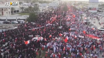 RTL Nieuws Massaprotest in Bahrein