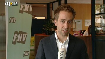 RTL Z Nieuws Onenigheid tussen bonden FNV over pensioenen